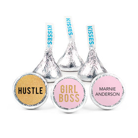 Personalized Girl Boss 3/4in Stickers (108 stickers)