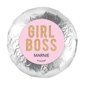 Personalized Girl Boss 1.25" Stickers (48 Stickers)