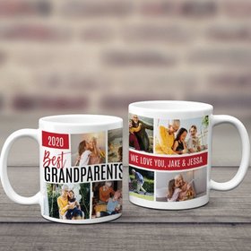 Personalized Best Grandparents Ever 11oz Mug Empty