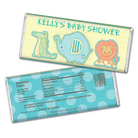 Personalized Baby Shower Chocolate Bar & Wrapper