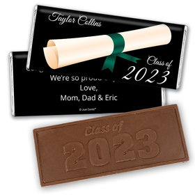 Graduation Personalized Embossed Chocolate Bar Diploma