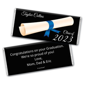 Graduation Personalized Chocolate Bar Diploma