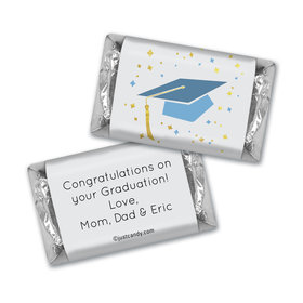 Graduation Personalized Hershey's Miniatures Cap & Confetti