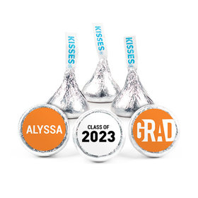 Graduation Personalized Hershey's Kisses "Grad" and Year Assembled Kisses