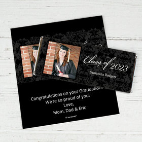 Graduation Personalized Chocolate Bar Wrappers Baroque Photo