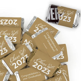 Gold Graduation Candy - Class Of Wrapped Hershey's Miniatures