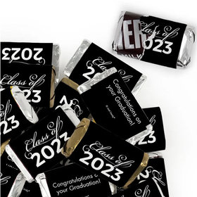 Black Graduation Candy - Class Of Wrapped Hershey's Miniatures