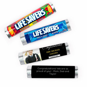 Personalized Graduation Confetti Photo Lifesavers Rolls (20 Rolls)