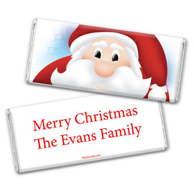 Christmas Personalized Chocolate Bar Wrappers Just Santa