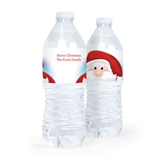 Christmas Water Bottle Labels Water Bottle Labels Christmas 