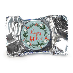Happy Holidays Decorative Wreath York Peppermint Patties