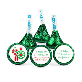 Personalized Christmas Ornaments Hershey's Kisses