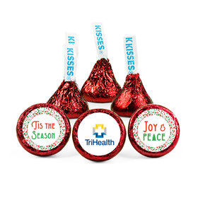 Personalized Christmas Confetti Add Your Logo Hershey's Kisses