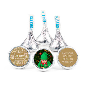 Personalized Happy Holidays Hershey's Kisses
