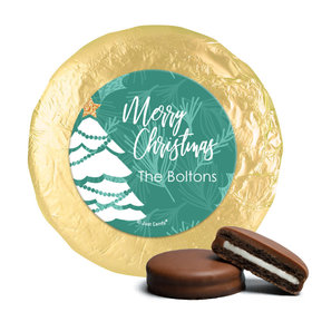 Personalized Oh Christmas Tree Chocolate Covered Oreos