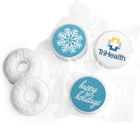 Personalized Christmas Wintry Wishes Life Savers Mints