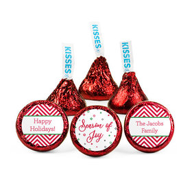 Personalized Christmas Season of Joy Hershey's Kisses
