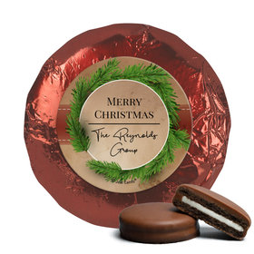 Personalized Christmas Brown Paper Packages Chocolate Covered Oreos