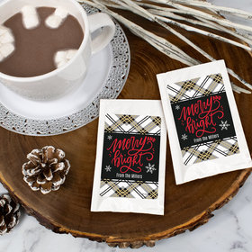 Personalized Christmas Hot Cocoa - Merry and Bright