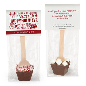 Personalized Christmas Once Upon a Holiday Milk Chocolate M&Ms 