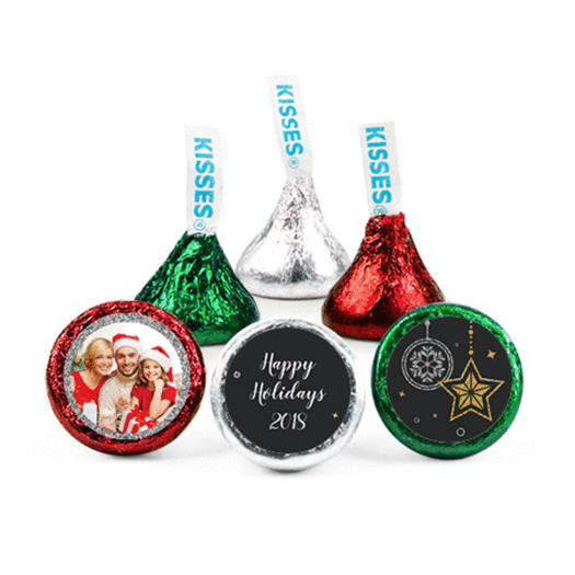 Personalized Christmas Once Upon a Holiday Hershey's Kisses