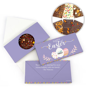 Personalized Easter Egg Logo Gourmet Infused Belgian Chocolate Bars (3.5oz)