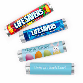Personalized Easter Hatched a Bunny Lifesavers Rolls (20 Rolls)