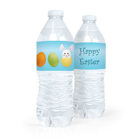 Personalized Easter Hatched an Egg Water Bottle Sticker Labels (5 Labels)