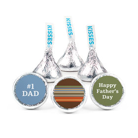 Father's Day Stripe Pattern 3/4" Stickers (108 Stickers)