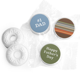Father's Day Stripe Pattern Life Savers Mints