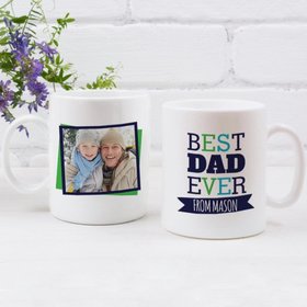 Personalized Coffee Mug Father's Day (11oz) - Best Dad Ever