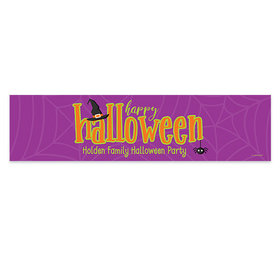 Personalized Halloween Spirit 5 Ft. Banner