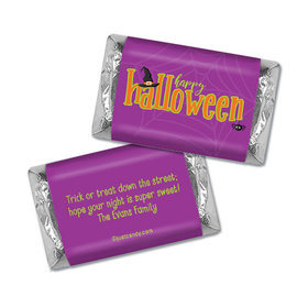 Personalized Halloween Spirit Hershey's Miniatures