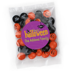 Personalized Halloween Halloween Spirit Candy Bag with JC Minis Milk Chocolate Gems