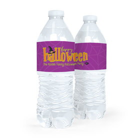 Personalized Halloween Spirit Water Bottle Labels (5 Labels)