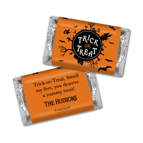 Personalized Halloween Sweet Treats Hershey's Miniatures Wrappers