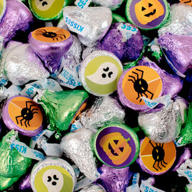 Assembled Spooky Halloween Hershey's Kisses Candy 100ct