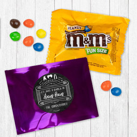 Personalized Halloween Peanut M&Ms - A Bunch of Hocus Pocus