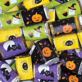 Happy Halloween Wrapped Hershey's Miniatures