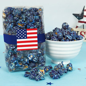 Patriotic American Flag Candy Coated Popcorn 8 oz Bags