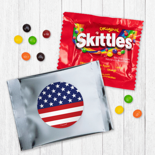 Patriotic Flag Skittles