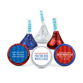Personalized Patriotic Freedom Hershey's Kisses - Pack of 50
