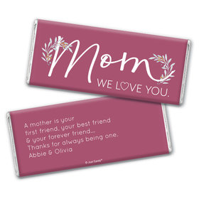 Personalized Mother's Day Forever Friend Chocolate Bar & Wrapper