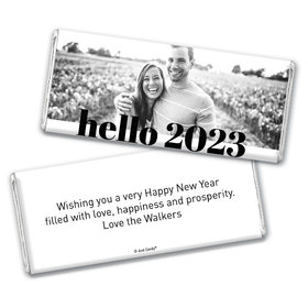 Personalized New Year's Eve Memories Chocolate Bar & Wrapper