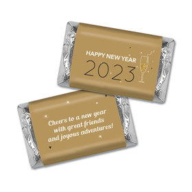 Personalized New Year's Champagne Soiree Hershey's Miniatures
