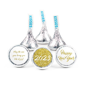 Personalized New Years Eve Dots Hershey's Kisses
