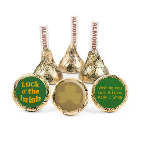 Personalized St. Patrick's Day Gold Hershey's Kisses