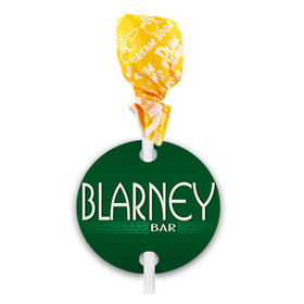 St. Patricks Day Blarney Dum Dums with Gift Tag (75 pops)