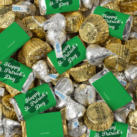 St. Patrick's Day Mix Hershey's Miniatures, Kisses and Reese's Peanut Butter Cups