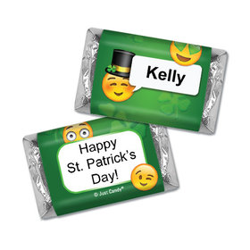 Personalized St. Patrick's Day Emoji Hershey's Miniatures